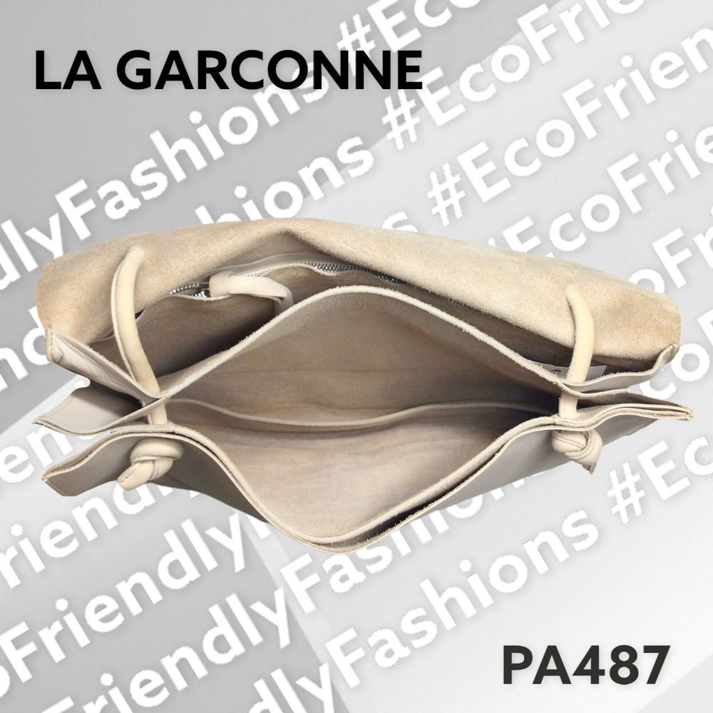 La Garconne GABRIELA COLL GARMENTS Triple Nubuck Leather Shoulder Bag - Picture 7 of 15